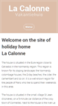 Mobile Screenshot of lacalonne.com